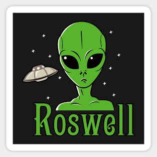 Alien Roswell Sticker